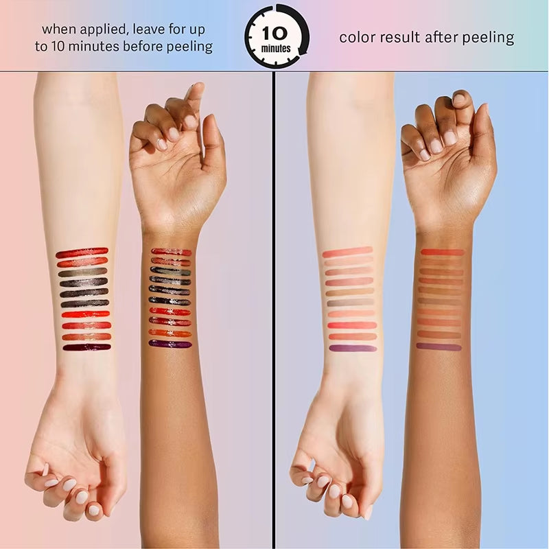 Peel-Off Lip Liner – Waterproof, Long-Lasting Matte Tint & Contour Liner for All-Day Color