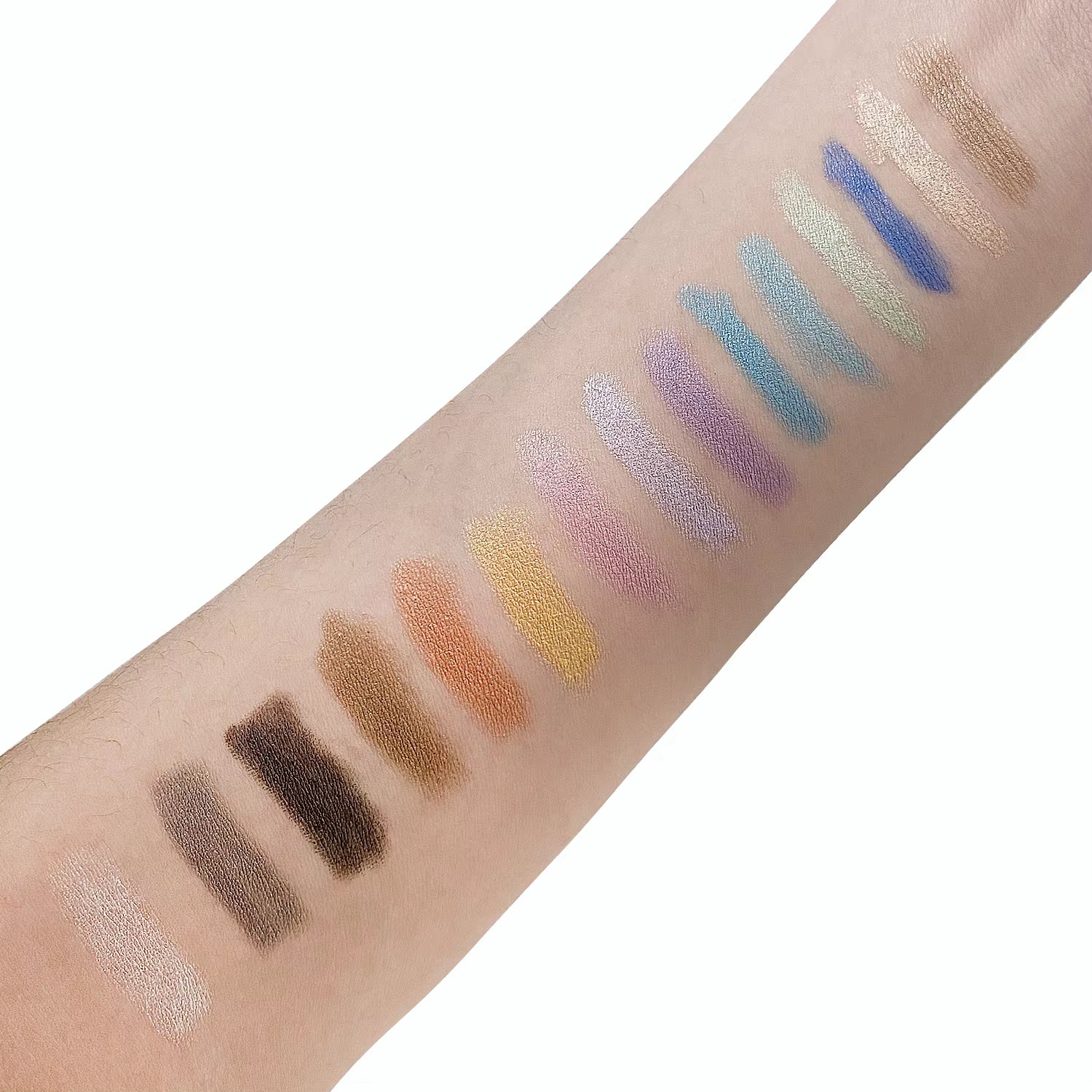 15-Color Waterproof Glitter Eyeshadow & Eyeliner Stick Set